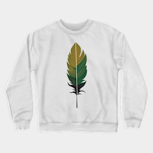 Colorful nature feather Crewneck Sweatshirt